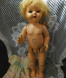 saucy walker blonde knit nude
